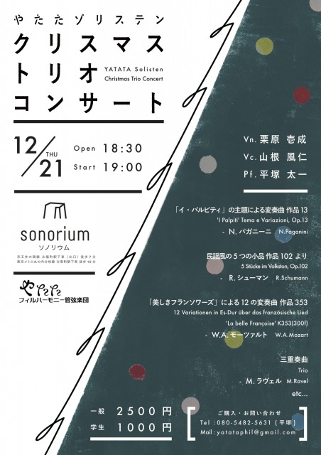 平塚太一くんのチラシ