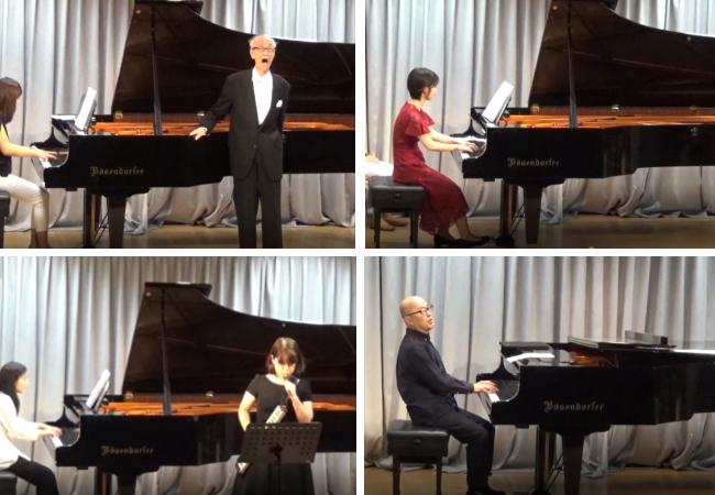 音楽の集いの写真